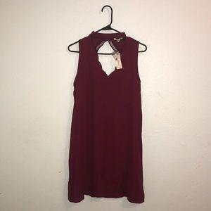 Scalloped Necked Dress